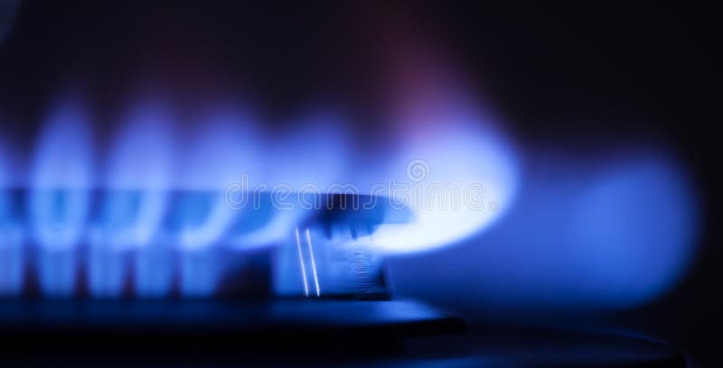 Gas flame part stock photos Gas flame part stock photos