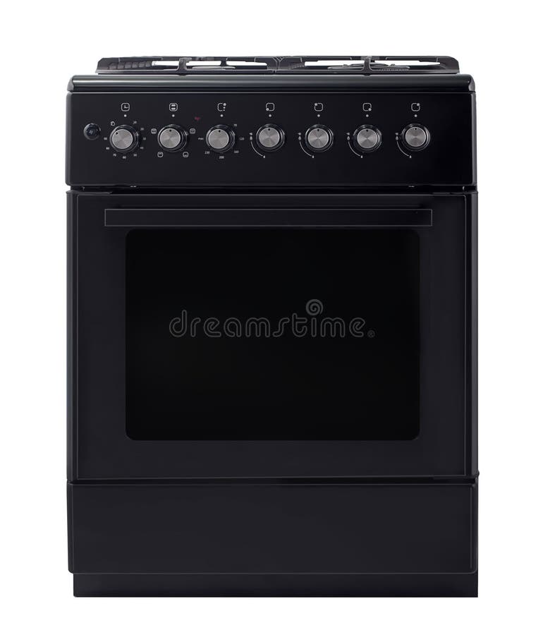 Gas Cooker Isolated on White Stock Photo Image of cuisine, gasstove