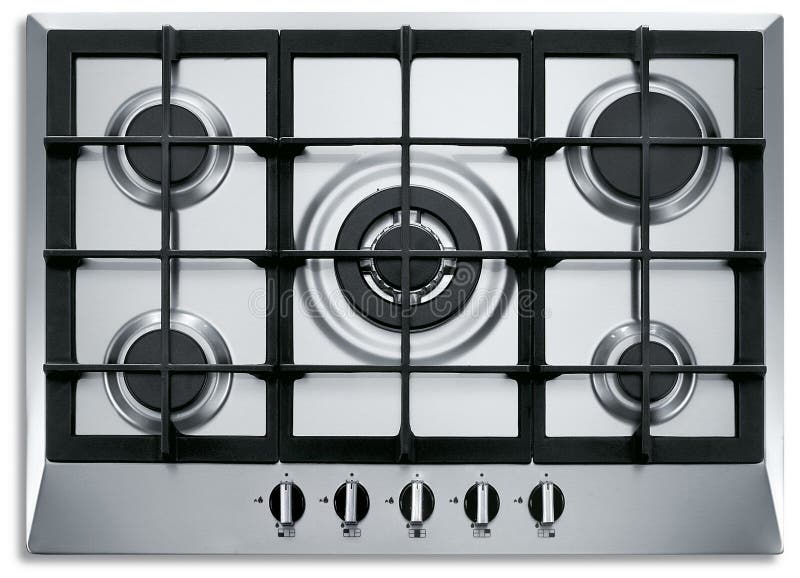 Gas range royalty free stock photography