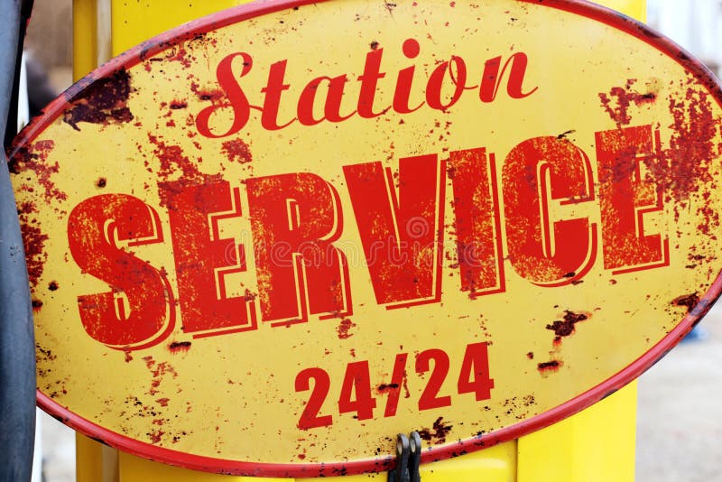 1,024 Vintage Gas Station Sign Photos Free & Royalty