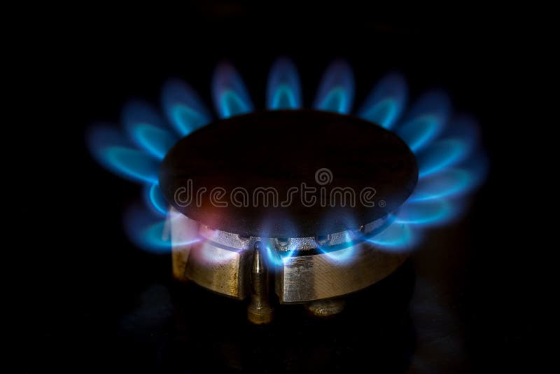 Gas Stove Burner Closeup, Gas Energy Stock Photo Image of energy