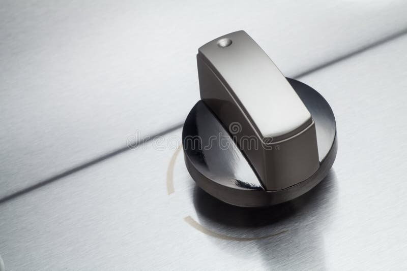 Gas stove switch stock photo. Image of button, abstract 52577152