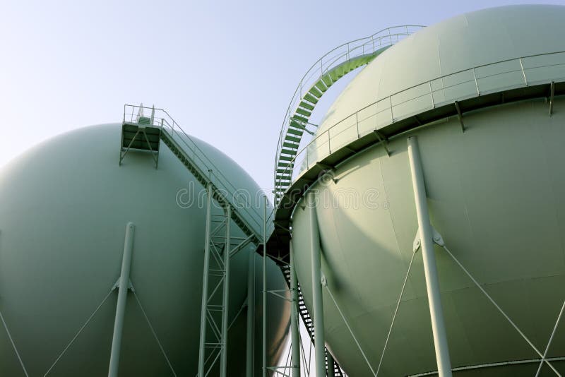 Gas and Diesel Fuel Tanks stock photo. Image of filling 932632