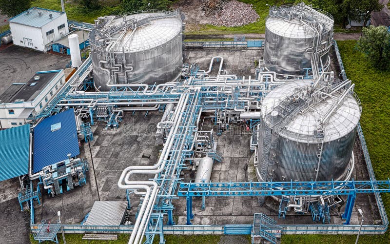 Gas und Öl industriell stockbild Gas und Öl industriell stockbild