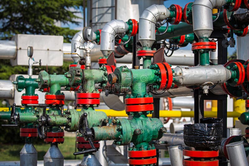 Gas valve for oil stock image. Image of petroleum, open 32465207