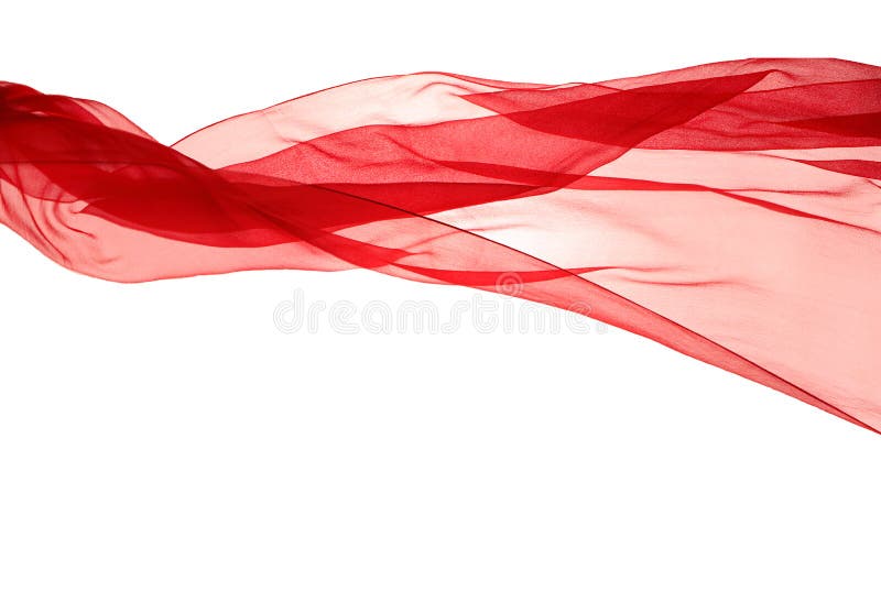Gasa roja suave con la curva y la onda foto de archivo libre de regalías Gasa roja suave con la curva y la onda foto de archivo libre de regalías
