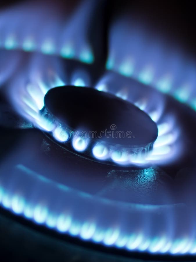 Gasfornuis stock foto Gasfornuis stock foto