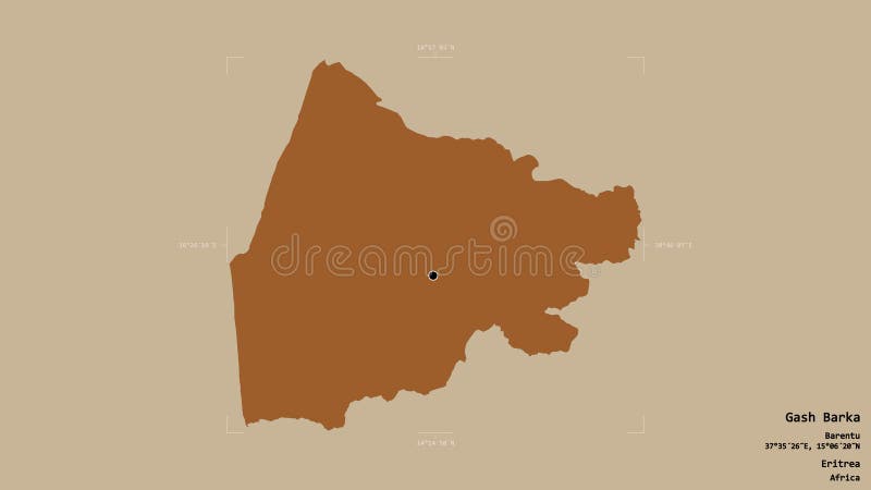 Gash barka eritrea. begränsningsram. mönster royaltyfri illustrationer