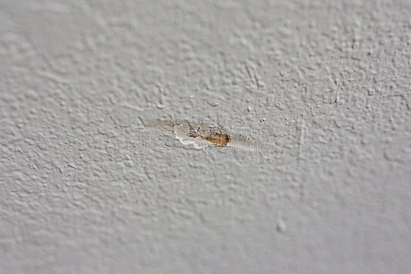 A Gash in a Textured Greige Gray Beige Wall in the Interior of a New ...