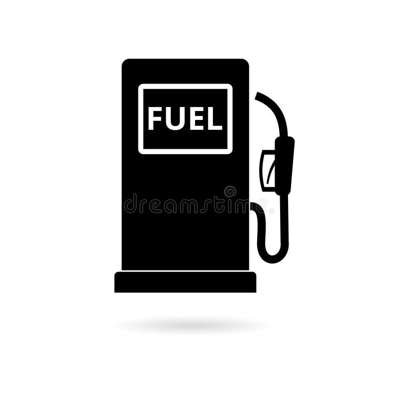 Gas pump icon, Gasoline and diesel fuel symbol on white background. Gas pump icon, Gasoline and diesel fuel symbol on white background