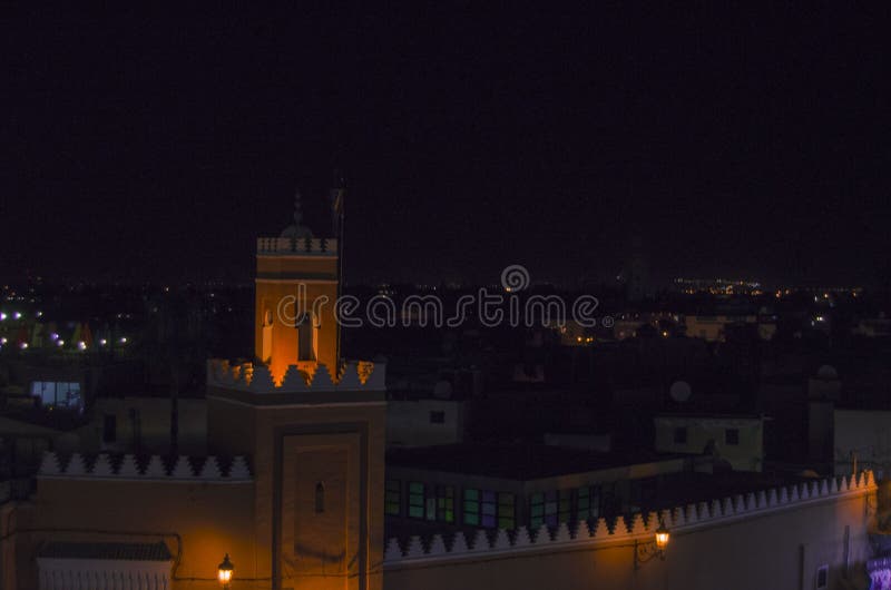 Gata Marocko, blått, medina, marrakech royaltyfria bilder Gata Marocko, blått, medina, marrakech royaltyfria bilder