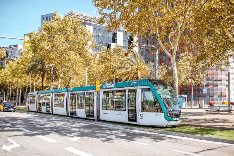 Gatasikt i Barcelona arkivfoto Gatasikt i Barcelona arkivfoto