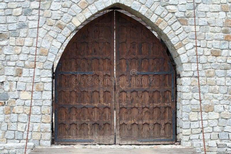 Gate royalty free stock photography