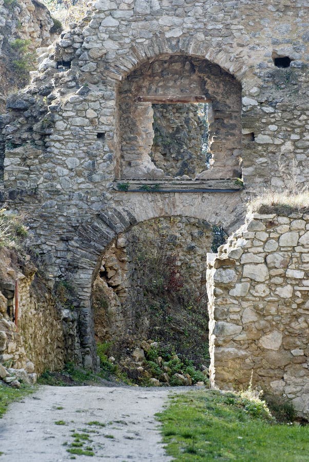 Gate to the castle Lietava