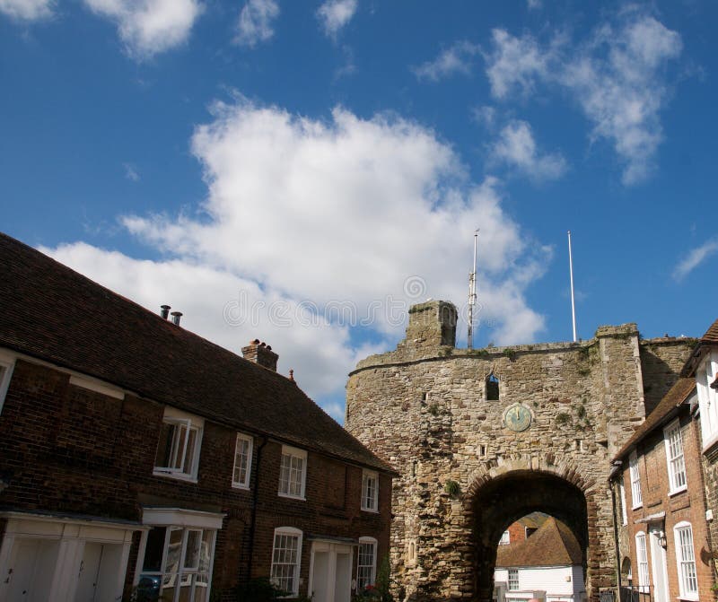 Looking at the gate