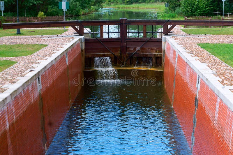 Gateway Hydraulic, Hydraulic Structure To Adjust the Water Level in the