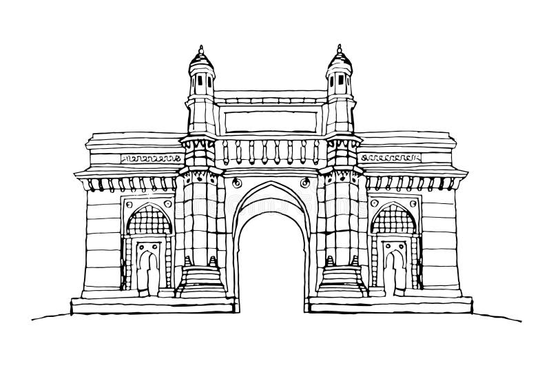 810 India Gate Illustrations RoyaltyFree Vector Graphics  Clip Art   iStock  India gate new delhi India gate delhi India gate mumbai
