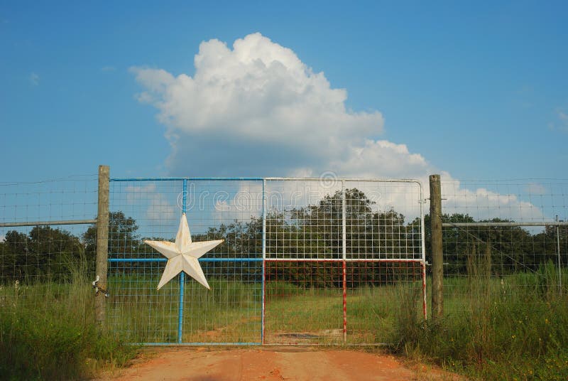 Gateway to the Lone Star stock photography