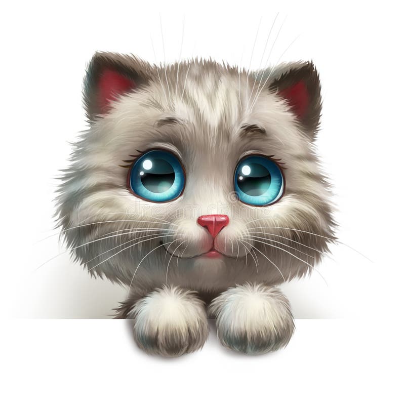 Gatinho ilustração stock Gatinho ilustração stock