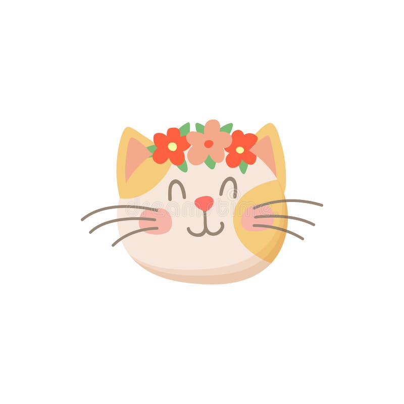 Desenho Animado De Gato Fofo Isolado Emoji Ilustração do Vetor - Ilustração  de sorriso, cômico: 225028066