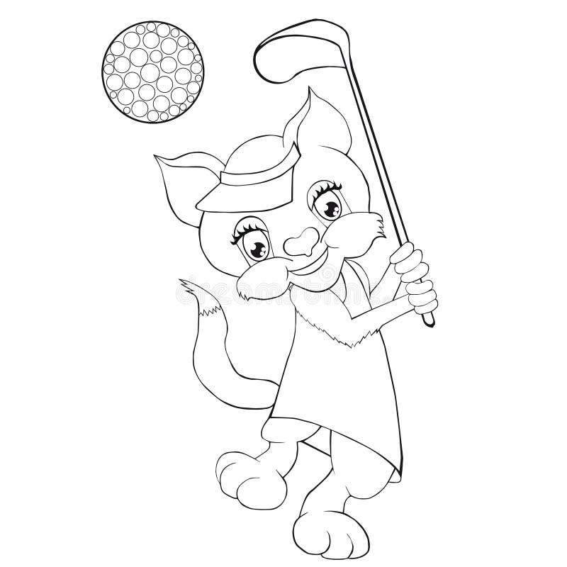 Desenho de Gato com franja para Colorir - Colorir.com