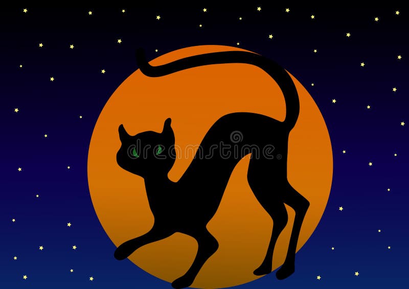 Desenho Animado De Halloween Gato Preto Fofo Imagem Grátis_Modelos Número  464978720_PSD Formato Imagem_