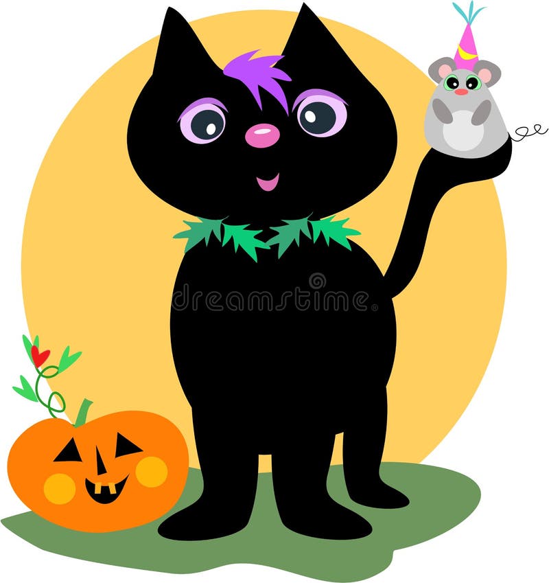 Vetores de Jogo Do Gato Preto De Halloween e mais imagens de Amarelo -  Amarelo, Andar, Animal - iStock