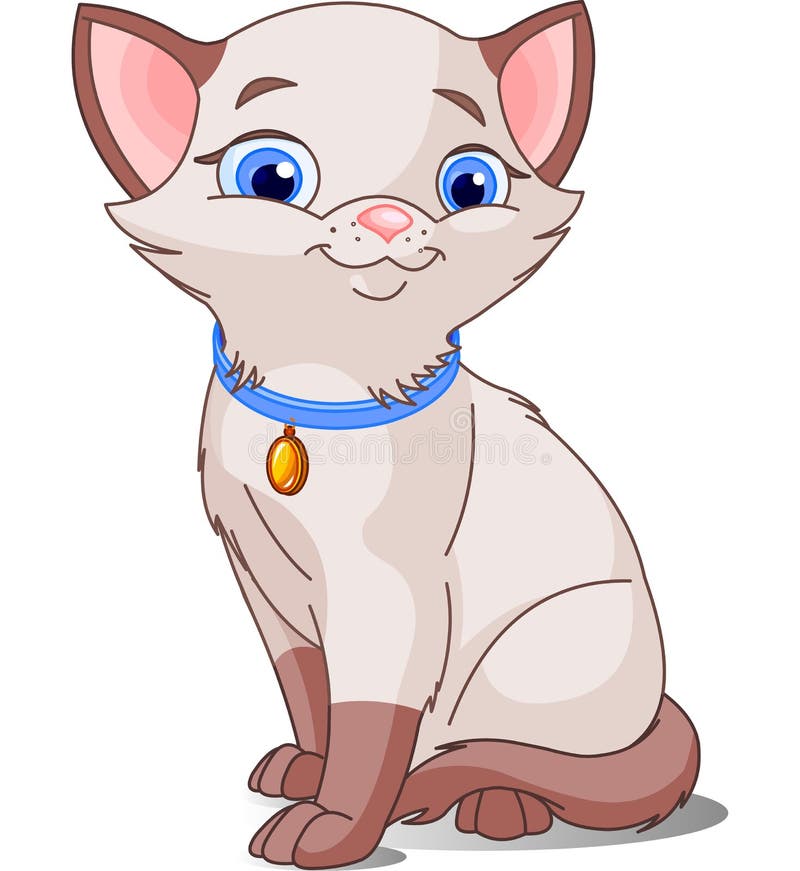 Cartoons Felinos Em Estilo Disney Ilustração Stock - Ilustração de