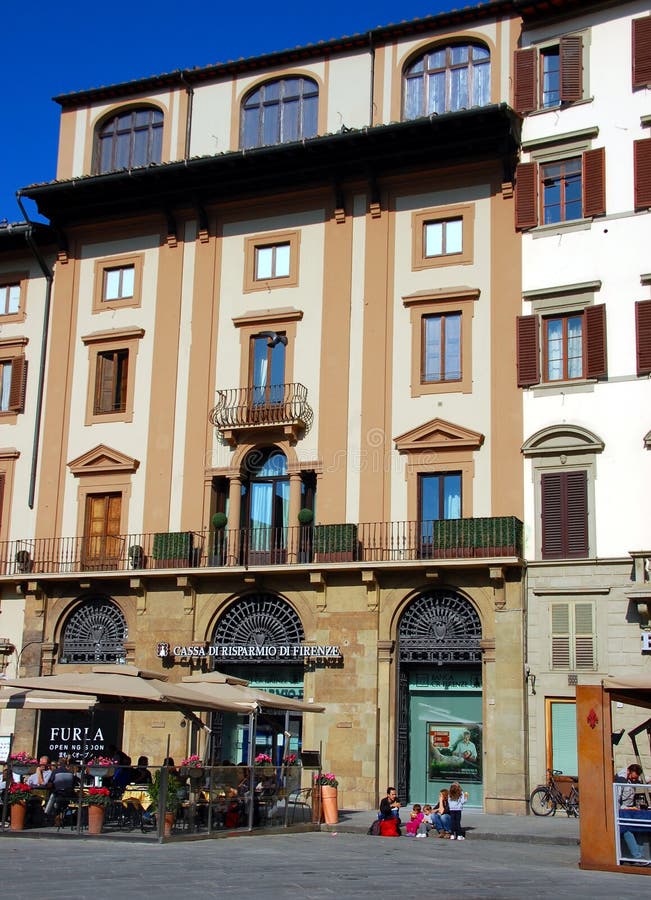 Gator av den stora renässansstaden av Florence royaltyfri fotografi Gator av den stora renässansstaden av Florence royaltyfri fotografi