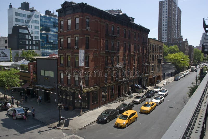 Gator av Tribeca i New York City, Manhattan royaltyfria bilder Gator av Tribeca i New York City, Manhattan royaltyfria bilder