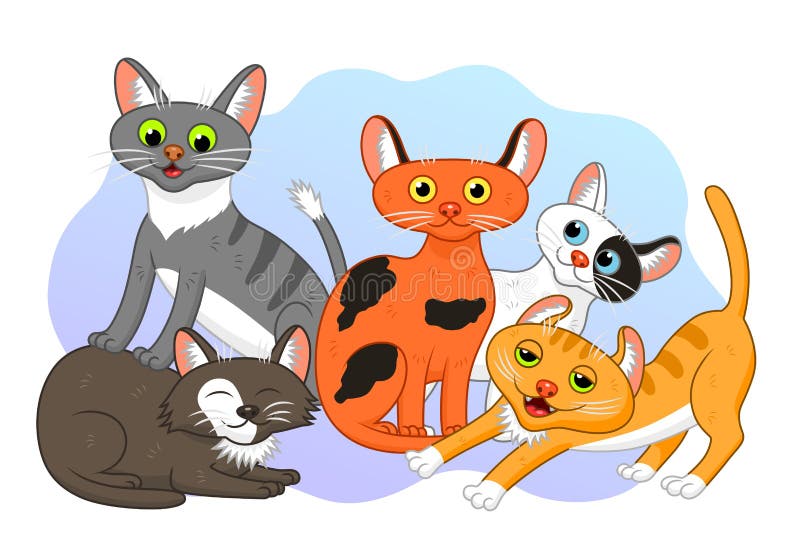 Gato Dos Desenhos Animados PNG Imagens Gratuitas Para Download