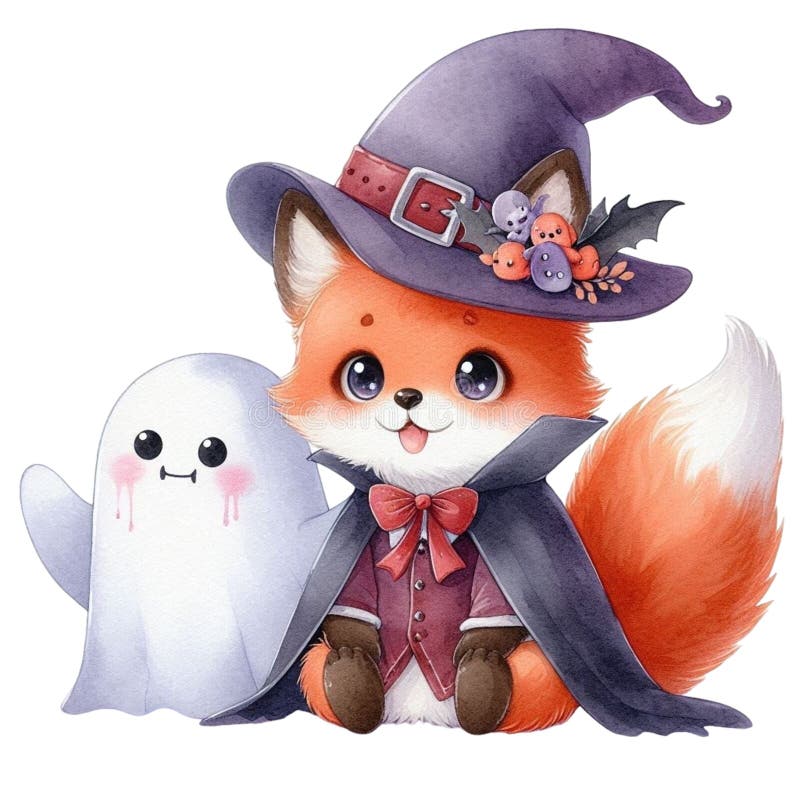 gatsby-cute-on-christmas-day-clipart-watercolor-stock-vector