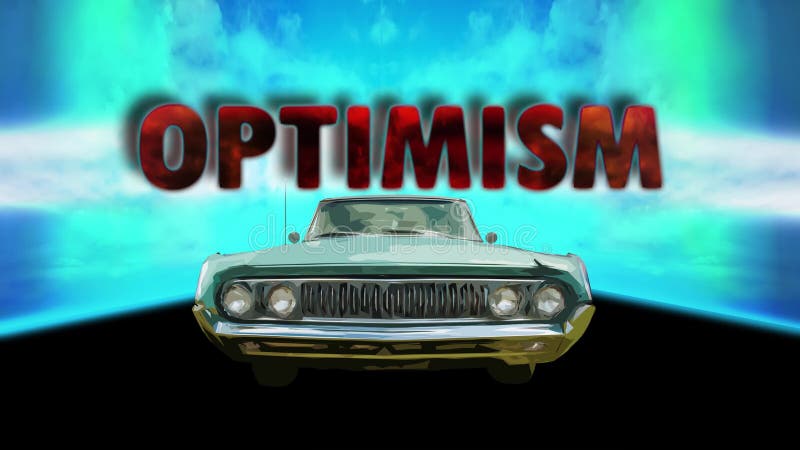 Gatuskylt till Optimism