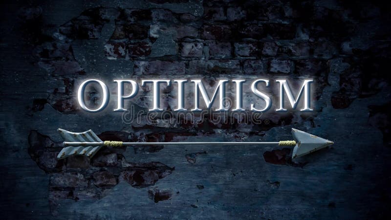 Gatuskylt till Optimism