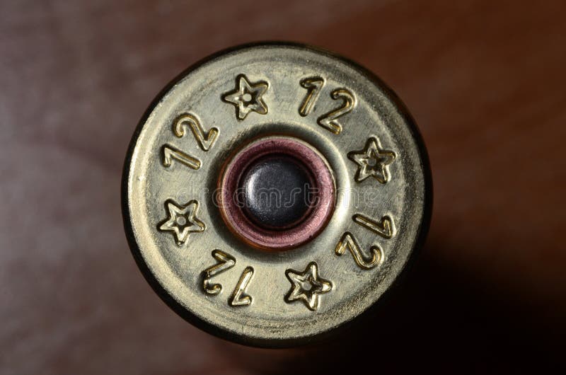 12-gauge shotgun shell royalty free stock photography 12-gauge shotgun shell royalty free stock photography