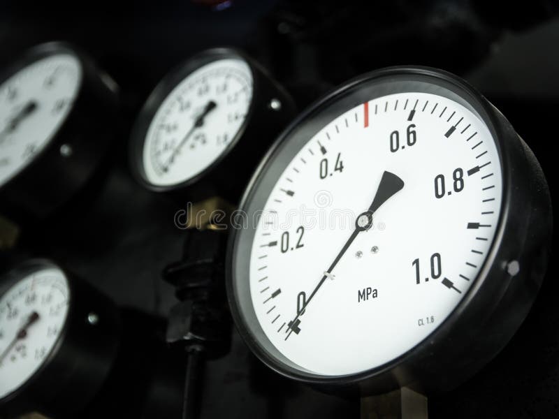 Gauges of the steam locomotive