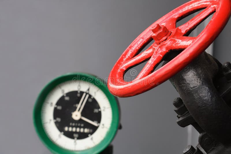 gaugetryckventil arkivbild gaugetryckventil arkivbild