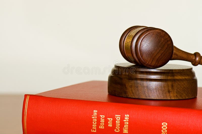 Law book and gavel stock photo. Image of legal, professional 4812912