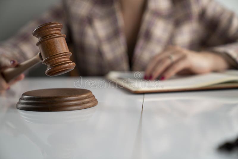 Attorney at Law. Legal Counsel Office. Stock Image Image of