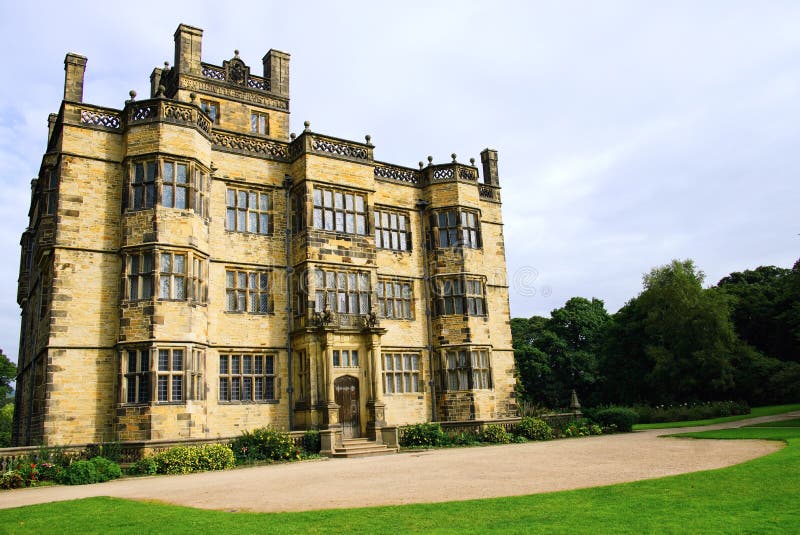 Gawthorpe du 17ème siècle Hall photographie stock libre de droits Gawthorpe du 17ème siècle Hall photographie stock libre de droits