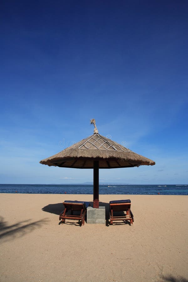 Gazebo at beautiful beach