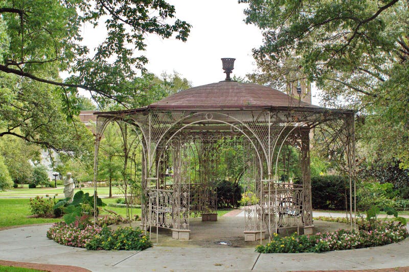 Gazebo in a garden