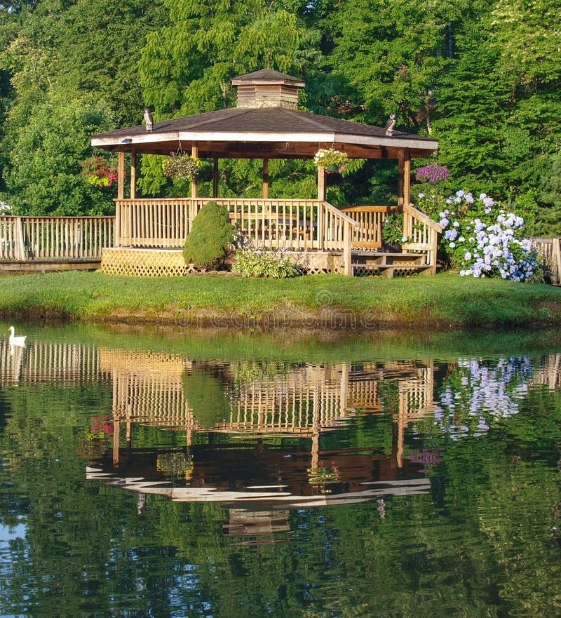 Gazebo Pond Stock Photos Download 3,019 Royalty Free Photos