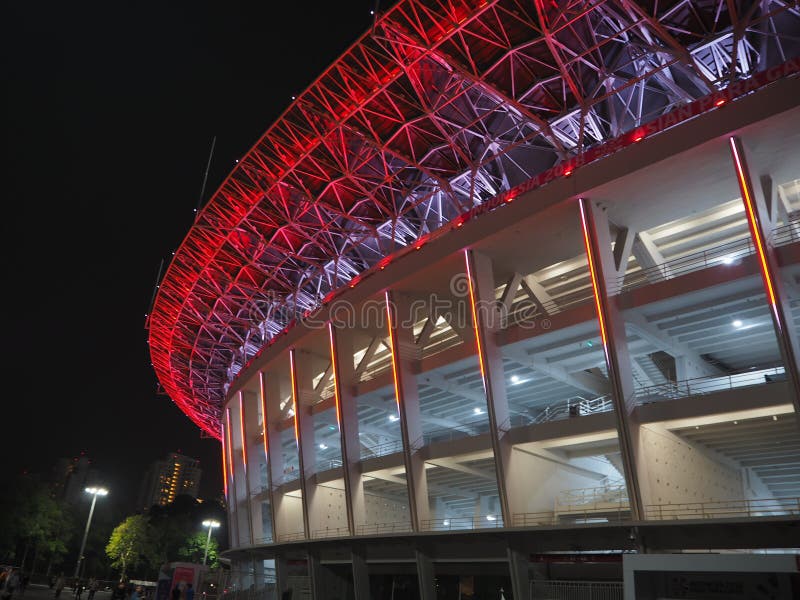 GBK Sports Complex in Senayan. Editorial Image - Image of building