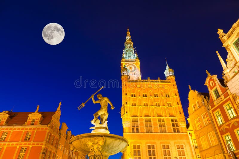 Gdansk exponerade landmarks