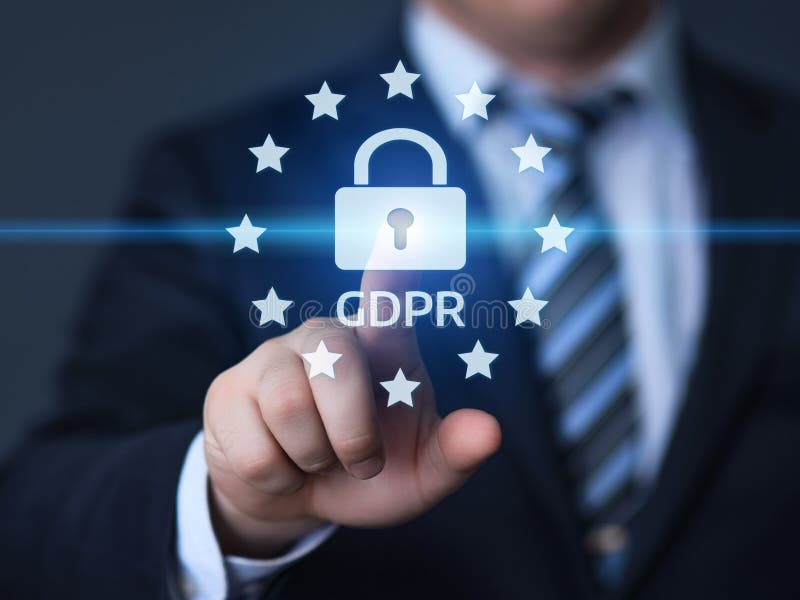 GDPR General Data Protection Regulation Business Internet Technology Concept stock photos