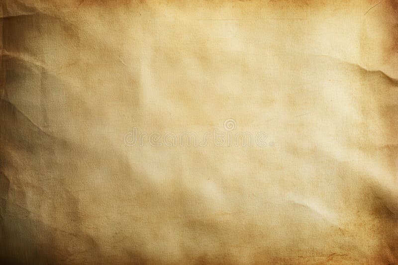 Gealterte und gepresste Papiertextur mit sonnengebleichte Kanten stock abbildung