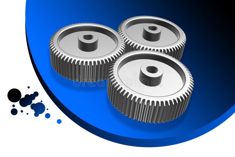Gear stock illustration. Illustration of business, concept 14962082