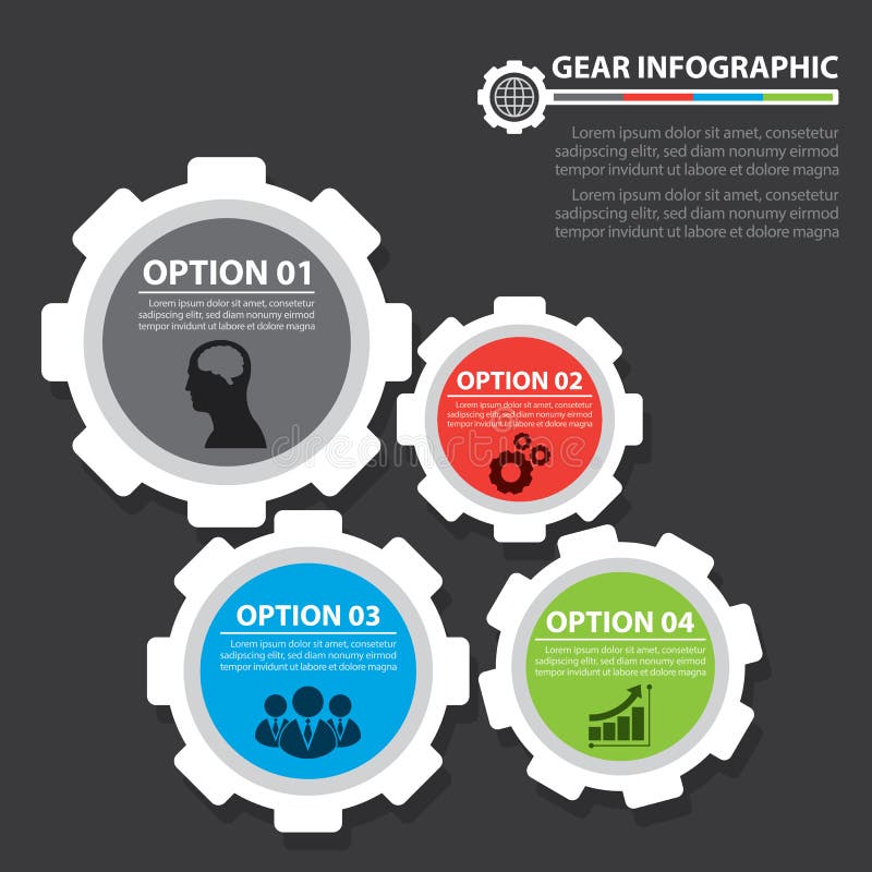 Gear infographic
