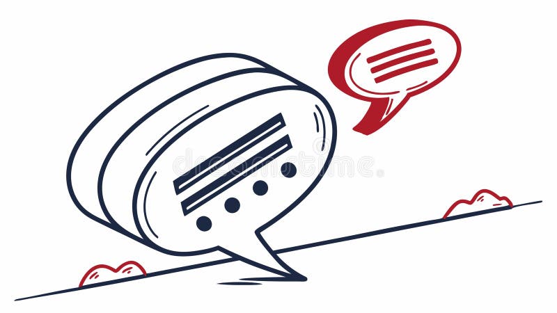 Gear Inside Speech Bubble Idea Generation, vector design Generative AI royalty free illustration